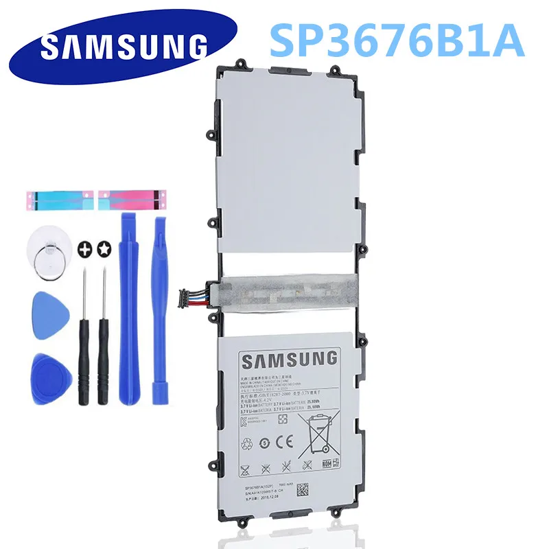 Оригинальный аккумулятор SP3676B1A для Samsung Galaxy Note 10 1 GT N8000 N8005 N8010 N8013 N8020 P7500 P7510 P5100 P5113