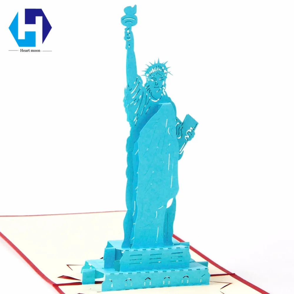 3D всплывающие поздравительные карты с конвертом лазерная резка открытка на