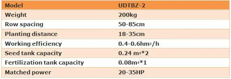 UDTBZ-2 многофункциональная 2 ряда Картофельная сеялка/посадочная машина/картофелеуборочная машина