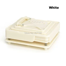 Для 0# капсула) 100 отверстия белого цвета abs машина для наполнения капсул, руководство капсулы с наполнителем трамбовки инструмент- 6 частей