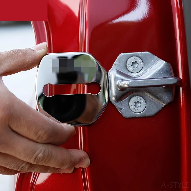 Автомобильный Водонепроницаемый дверной замок, защитный чехол, водонепроницаемый и устойчивый к коррозии автомобильный Стайлинг, украшение интерьера для Ford Ecosport