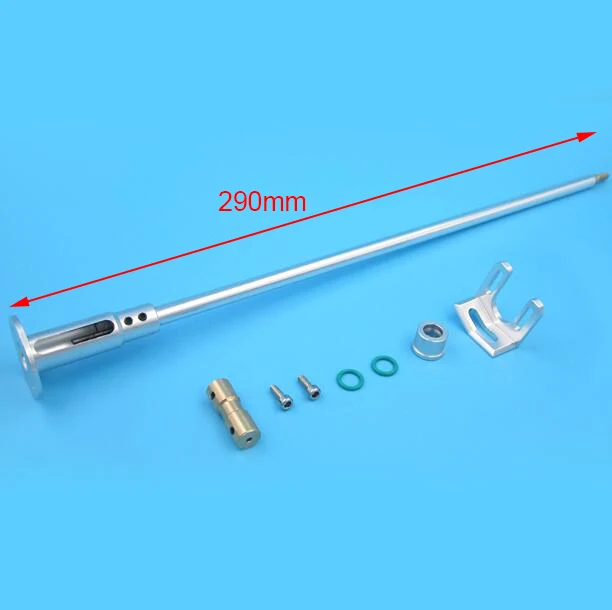 

2mm Integrated Shaft With M4 Thread High Precision Coupling Drive Shaft Assembly For Mini Mono RC Boat Model 290mm