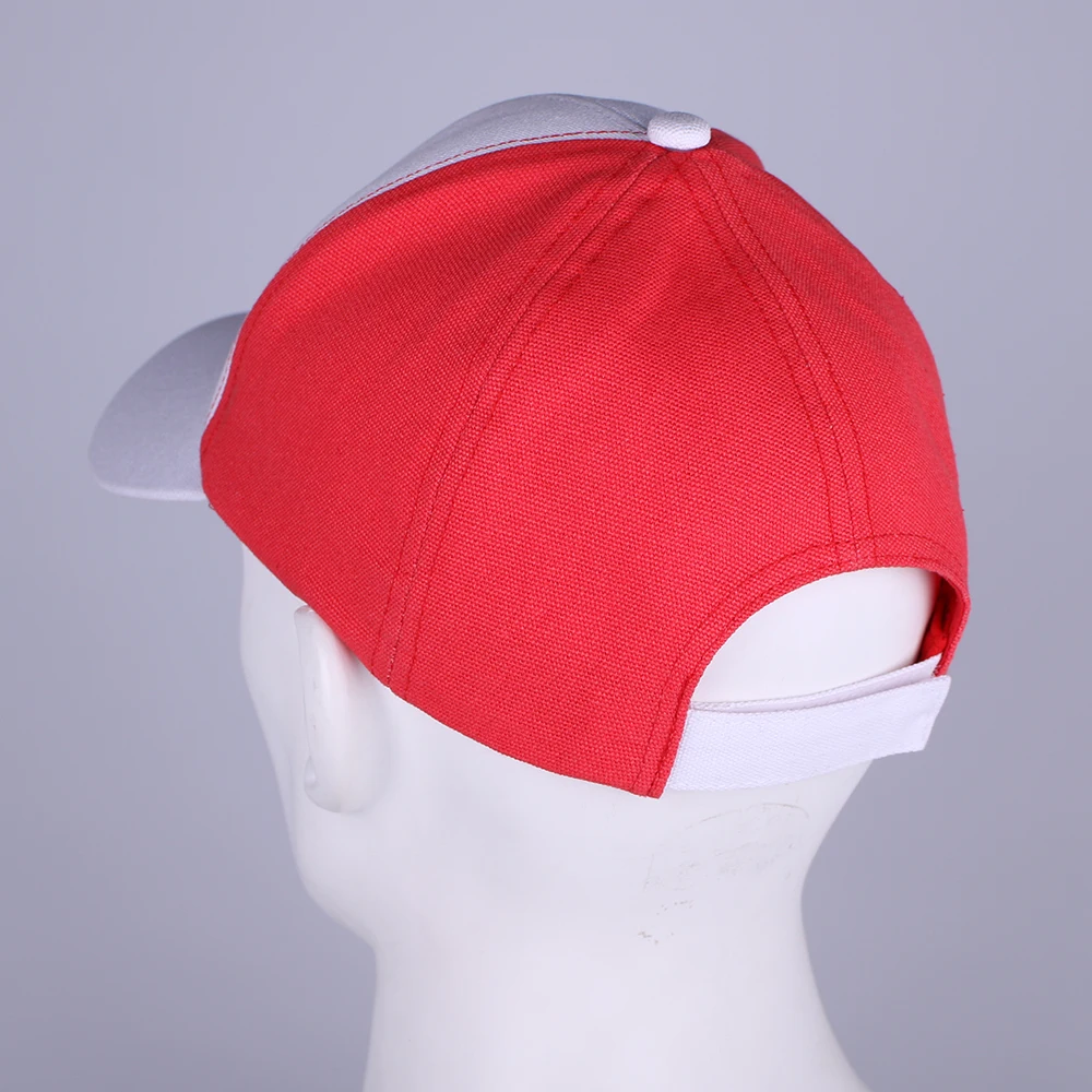 Anime Pocket Monster Cosplay Costumes Caps Pokemon Caps Baseball Ash Ketchum Halloween Party Prop (9)