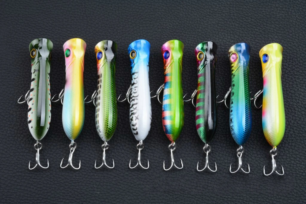 

1Pcs 8cm/12.2g Boutique Crankbait Popper Fisnging Lures Floating Artificial Hard Swim Baits Wobblers For Sea Boat Fishing Tackle