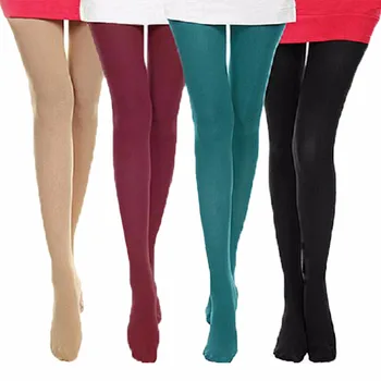 

Women Sexy Warm Tights Spring Autumn Seamless Pantyhose 120D Velvet Medias Elastic Strumpfhose Slim Collant Femme