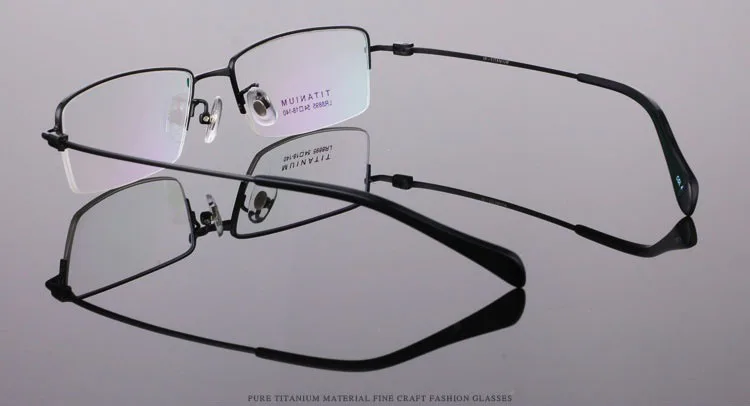 BCLEAR, Новое поступление, титановая оправа для очков, супер светильник, оптическая оправа, мужские деловые очки без оправы