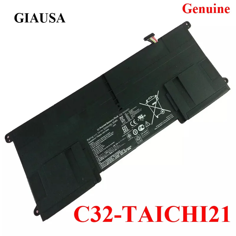 Новый аккумулятор для ASUS Ultrabook Taichi 21 C32-TAICHI21 11 1 V 35WH | Компьютеры и офис