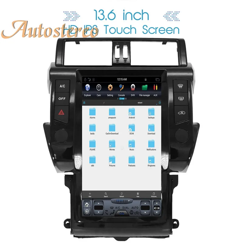 Sale Android 9 vertical screen Car GPS Navigation For TOYOTA Land Cruiser Prado 150 2014-2017 head unit multimedia No car DVD Player 15 Sale Android 9 vertical screen Car GPS Navigation For TOYOTA Land Cruiser Prado 150 2014-2017 head unit multimedia No car DVD Player 15