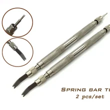2 шт Профессиональный инструмент для ремонта часов ремешок для часов пружинный ремешок для снятия звеньев