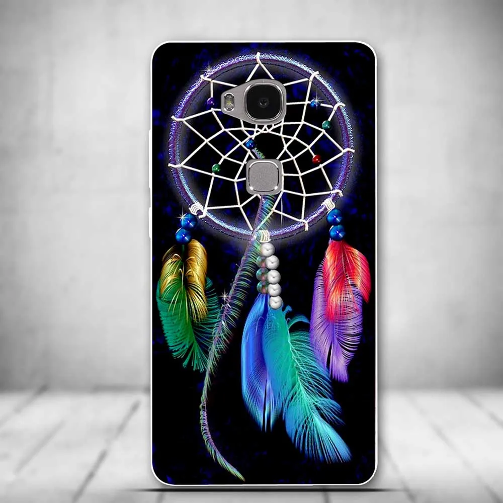 Чехол из ТПУ для Huawei Honor 5X мягкие силиконовые чехлы GR5 чехол телефона разноцветные