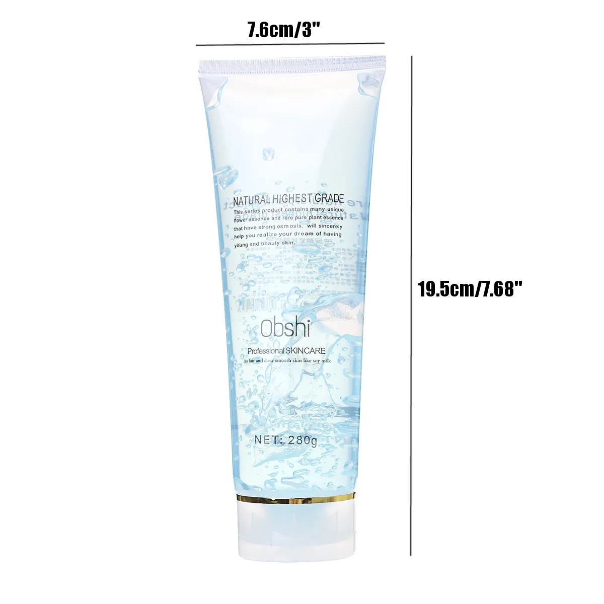  280ml Ultrasonic RF Machine Moisturizing Cream Gel Inject Gel Massager Beauty Device Lifting Tighte