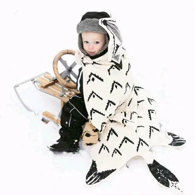 

Creative Blankets for children Fox Raccoon Print cover Simulation Two colors Cotton Rug Animal printed air conditioning blanket