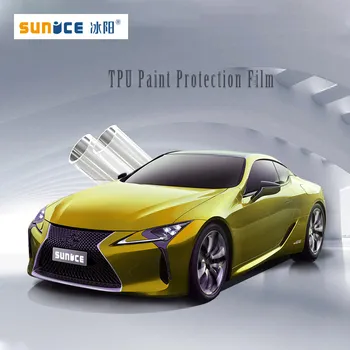 

3 Layers PPF Paint Protection Film for Car motorcycle Wrapping Transparent Auto Vehicle Coating sticker car accessories Sunice