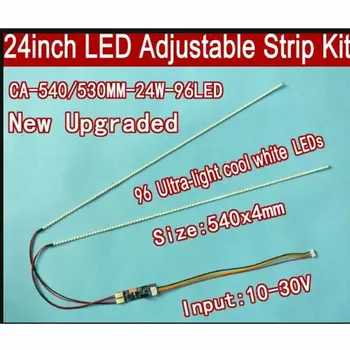 

540mm LED Backlight Strip Kit Adjustable brightness for 24 inch CCFL LCD Screen