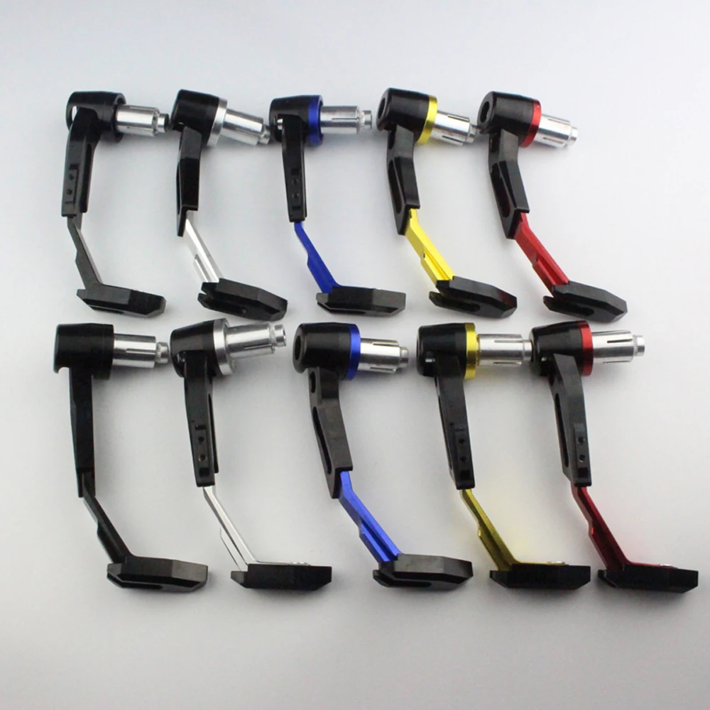 

Aluminum Universal 7/8" 22mm Motorcycle Proguard System Brake Clutch Levers Protect Guard Black for YZF R1 R6 Tmax 500