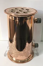 Медь tri-clamp 4 «(102 мм) OD119 Dephlegmator/Конденсатор/Рефлюкс. Оболочки и трубки