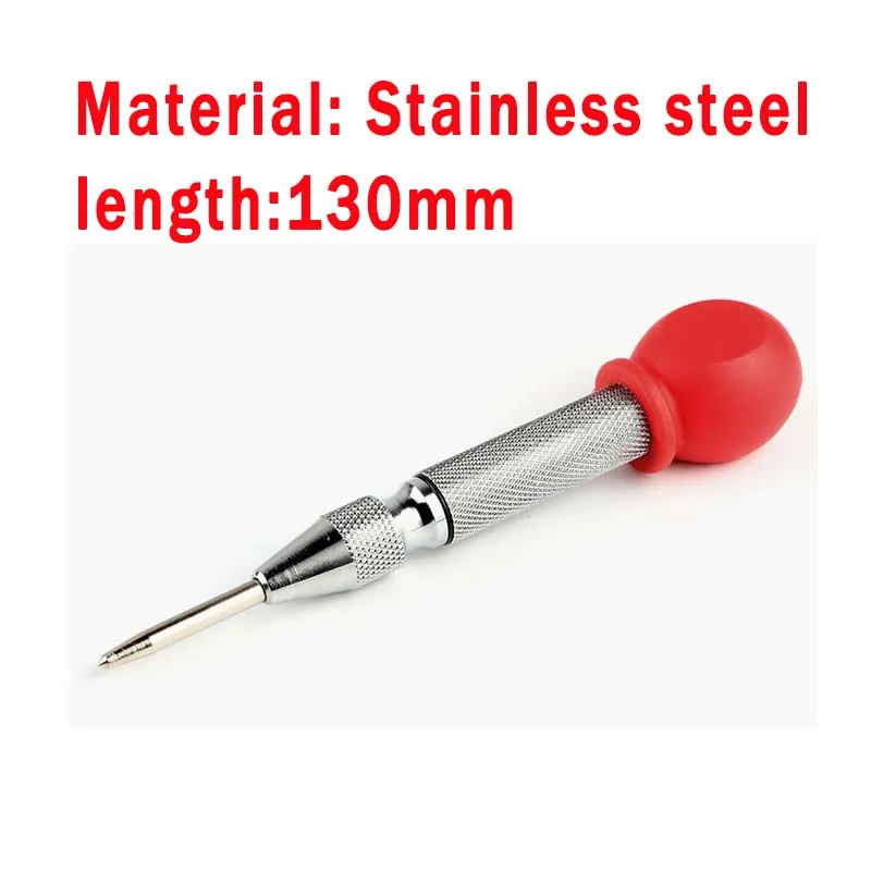 1Pcs-HSS-Center-Punch-Stator-punching-Automatic-Center-Pin-Punch-Spring-Loaded-Marking-Drilling-Tool-With