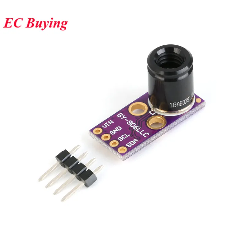 

GY-906 MLX90621 GY-906LLC 16x4 Infrared Array Temperature Sensor Module 16*4 IR Array GY-906LLC-621BAB For Arduino