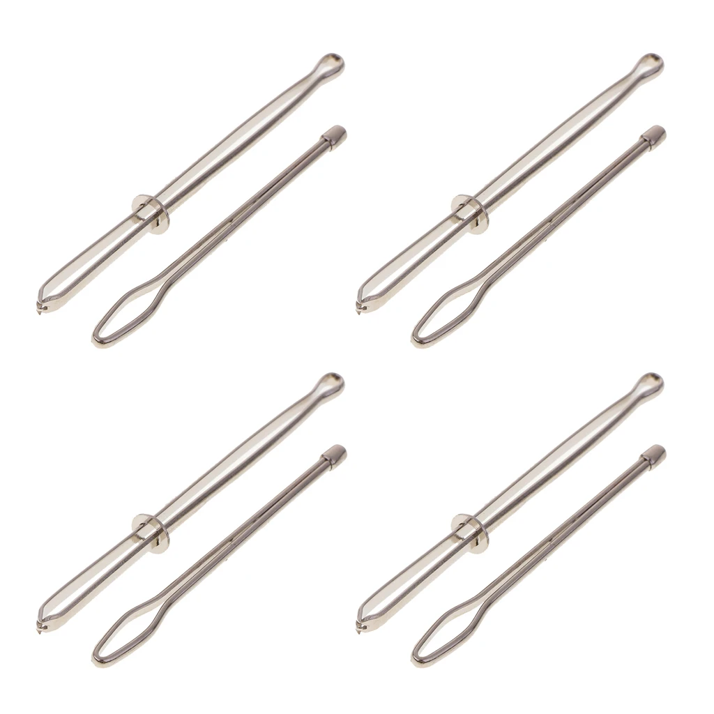 8 Pcs Sewing Bodkins Pinch Threader Elastic Ribbon Craft Easy Insert Into Tool Set