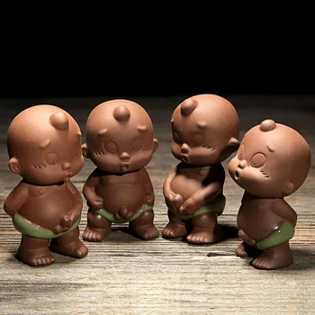 

Purple Clay Ribianlai small potatoes children tea pets decoration yixing tea set The favors tool