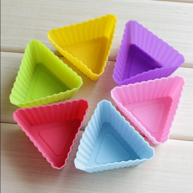 High temperature 7cm geometric pudding jelly mold cake mold silicone