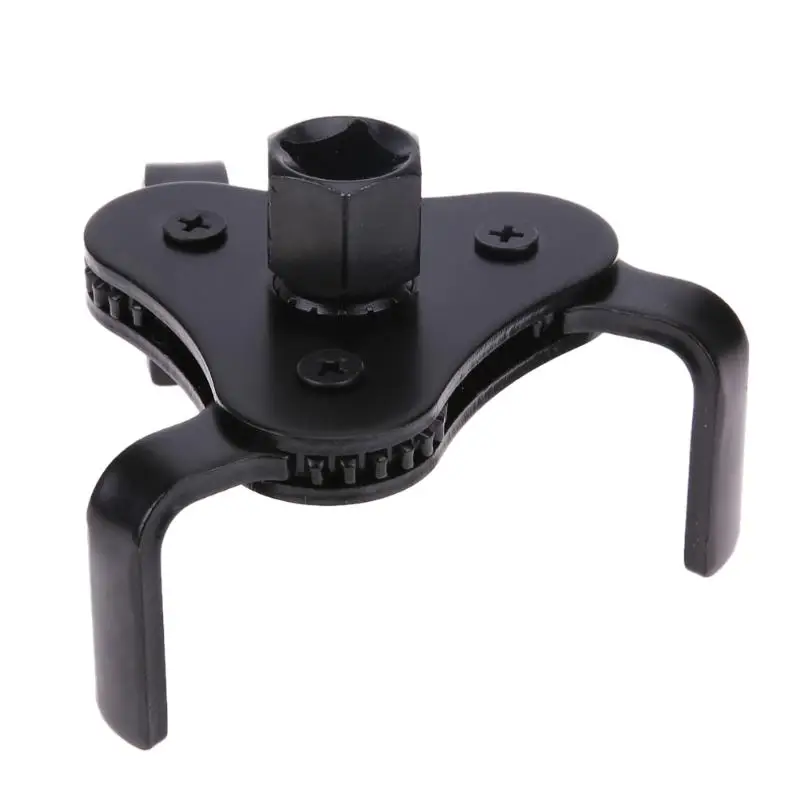 Adjustable 62-102mm Alloy Key Auto Car Repairing Tools Two Way Oil Filter Wrench Tool with 3 Jaw Remover for Cars Trucks | Инструменты