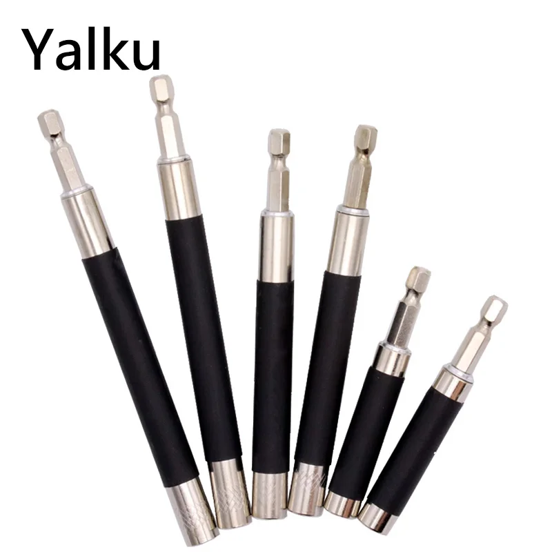 

Yalku Hex Magnetic Impact Driver Drill Bit Holder Extension Screw Socket Adapter Electric Screwdriver Drill Bit Adapter Tool Set