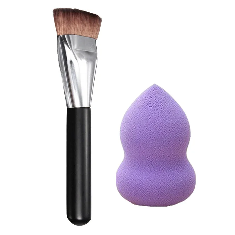 Bittb Beauty Кисть и спонж набор для макияжа тыква мягкая губка лица двойная головка