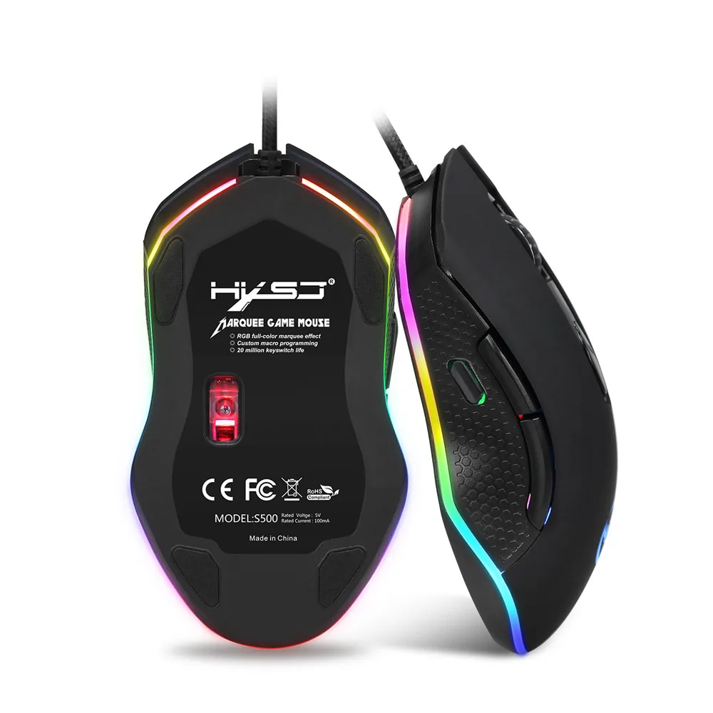 Computer Gaming Wired Mouse Optical Ergonomic for Laptop Notebook 4800DPI with 5 Buttons Computer Wired Mouse Gamer Keyboard Computer Gaming Wired Mouse Optical Ergonomic for Laptop Notebook 4800DPI with 5 Buttons Computer Wired Mouse Gamer Keyboard