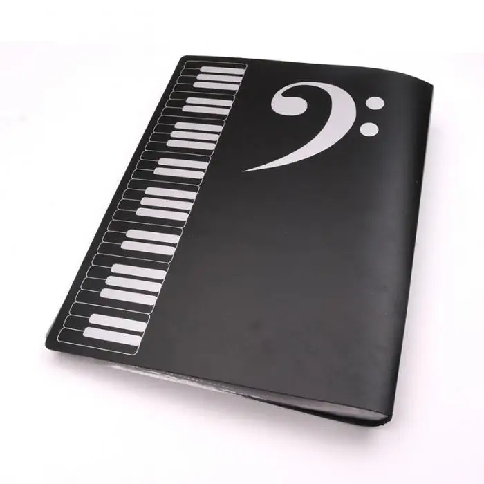 Newly Music Sheet File Documents Paper Folder Holder Plastic A4 Size 40 Pockets BFE88