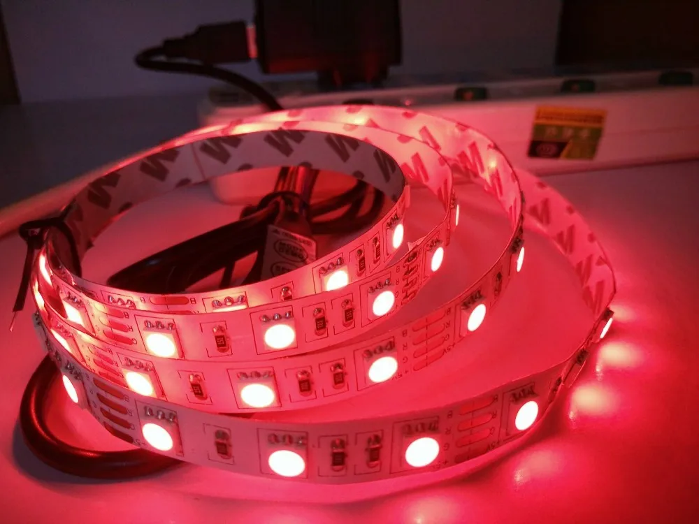 5 В 1 м, 2 м/шт. USB LED SMD 5050 Гибкая изменение цвета rgb светодиодные фонари, 16 цветов для внутреннего с 3 ключ мини RGB контроллер