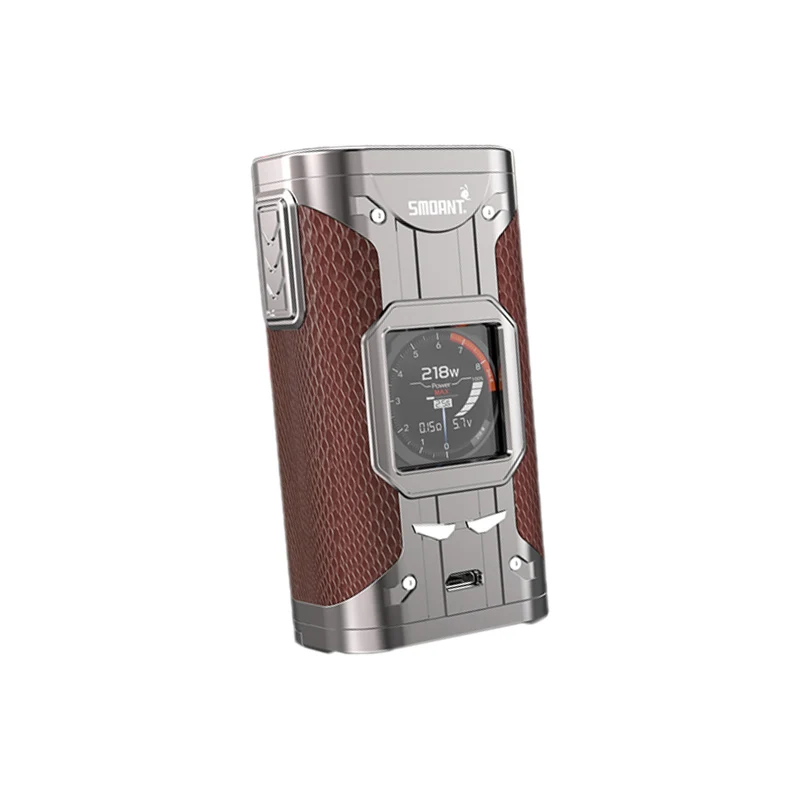 Оригинальный smoant CYLON TC Box MOD 218 Вт без Двойной 18650 батареи два интерфейса доступны