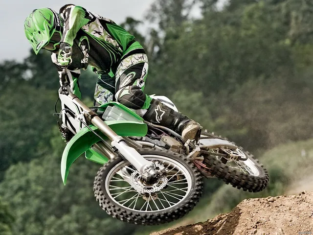 Kawasaki Kx 125 Motocross Bike Art Huge Print Poster Txhome D4629 In