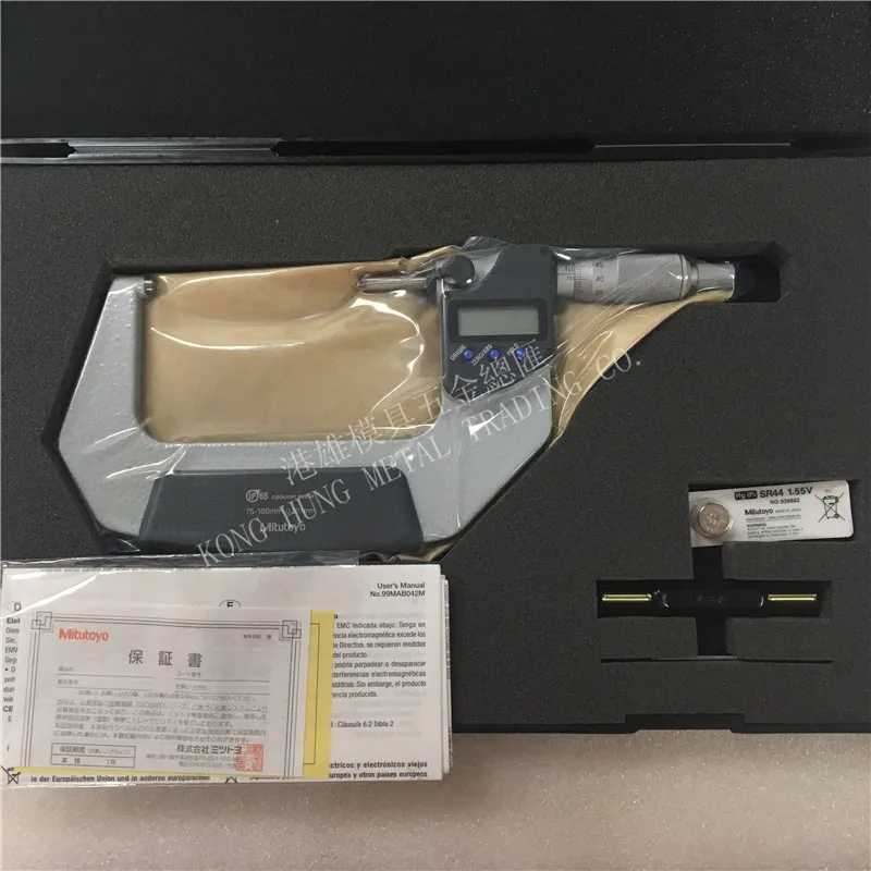 100% from Japan Mitutoyo 293-243 Digimatic Micrometer type 75-100mm Range | Инструменты