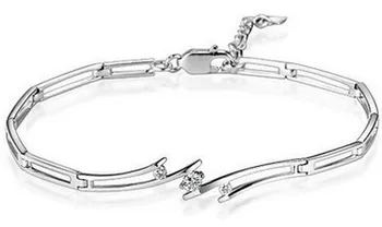 

2016 New Wedding Gifts GVBORI Heart Shape 18K White gold Diamond Bracelet For Women Free Shipping Fine Jewelry