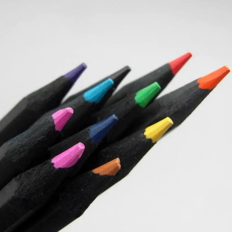 

12Pcs Colorful Pencil Sketch Drawing Charcoal Pencil For Artist Sketching Drawing Set #824 New