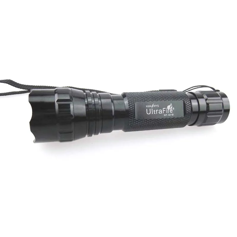 U-F WF-501B 1хкри XM-L2 U3 1600LM холода во время свет SMO светодиодный фонарик(1x18650