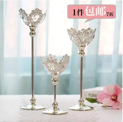 fashion 3pcs/set silver plated crystal candle holder wedding decoration candlestick crystal candelabra for decoration mari ZT094
fashion 3pcs/set silver plated crystal candle holder wedding decoration candlestick crystal candelabra for decoration mari ZT094
