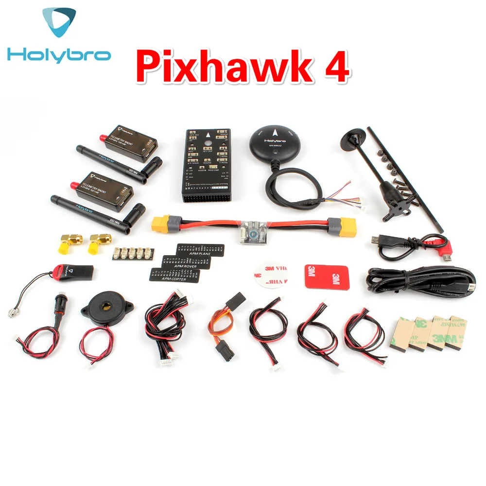 Контроллер полета holybrro Pix32 Pixhawk 4 gps-модуль M8N PM02 радио телеметрический V3 набор