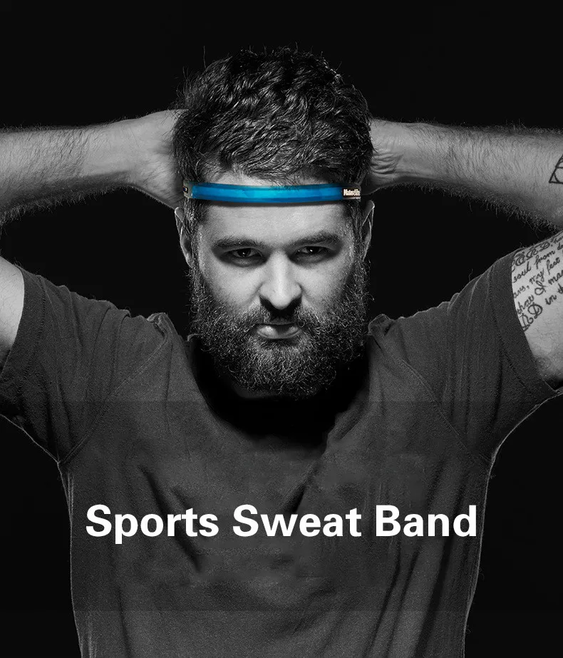 Naturehike спортивный Спортивный Браслет Противоскользящий Sweatband дышащий высококачественный силиконовый головной убор Баскетбол Йога Бег Туризм Спорт