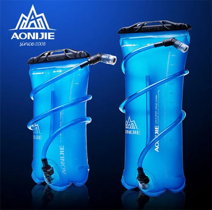 AONIJIE 1.5L/2L/3L Outdoor Cycling Running Foldable TPU Water Bag Sport Hydration Bladder For Camping Hiking Climbing