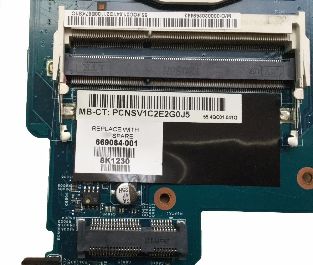 Материнская плата ноутбука 669084-001 для hp DM4 DM4-3000 материнской платы с Intel DDR3-integrateted полностью Тесты и бесплатная доставка