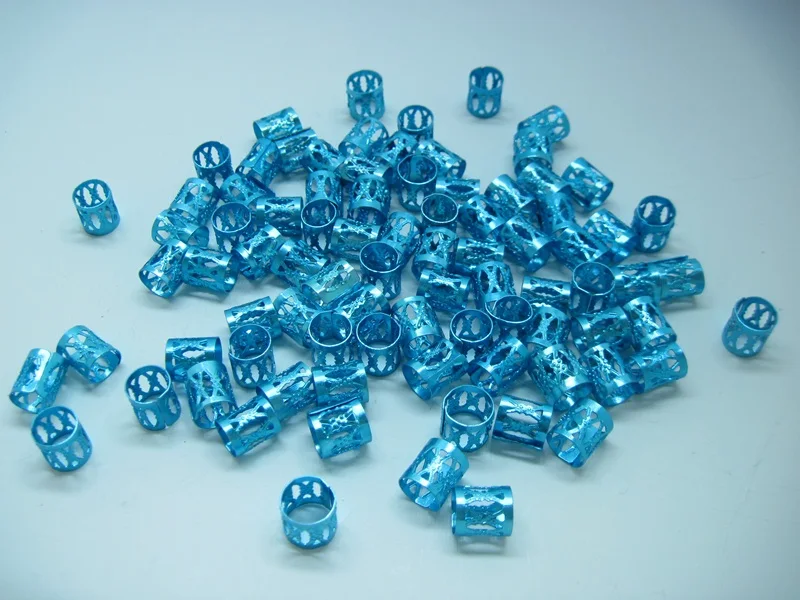 Express Delivery Free Shipping 5000pcs lot Hair Dreadlock Bead Cuff 