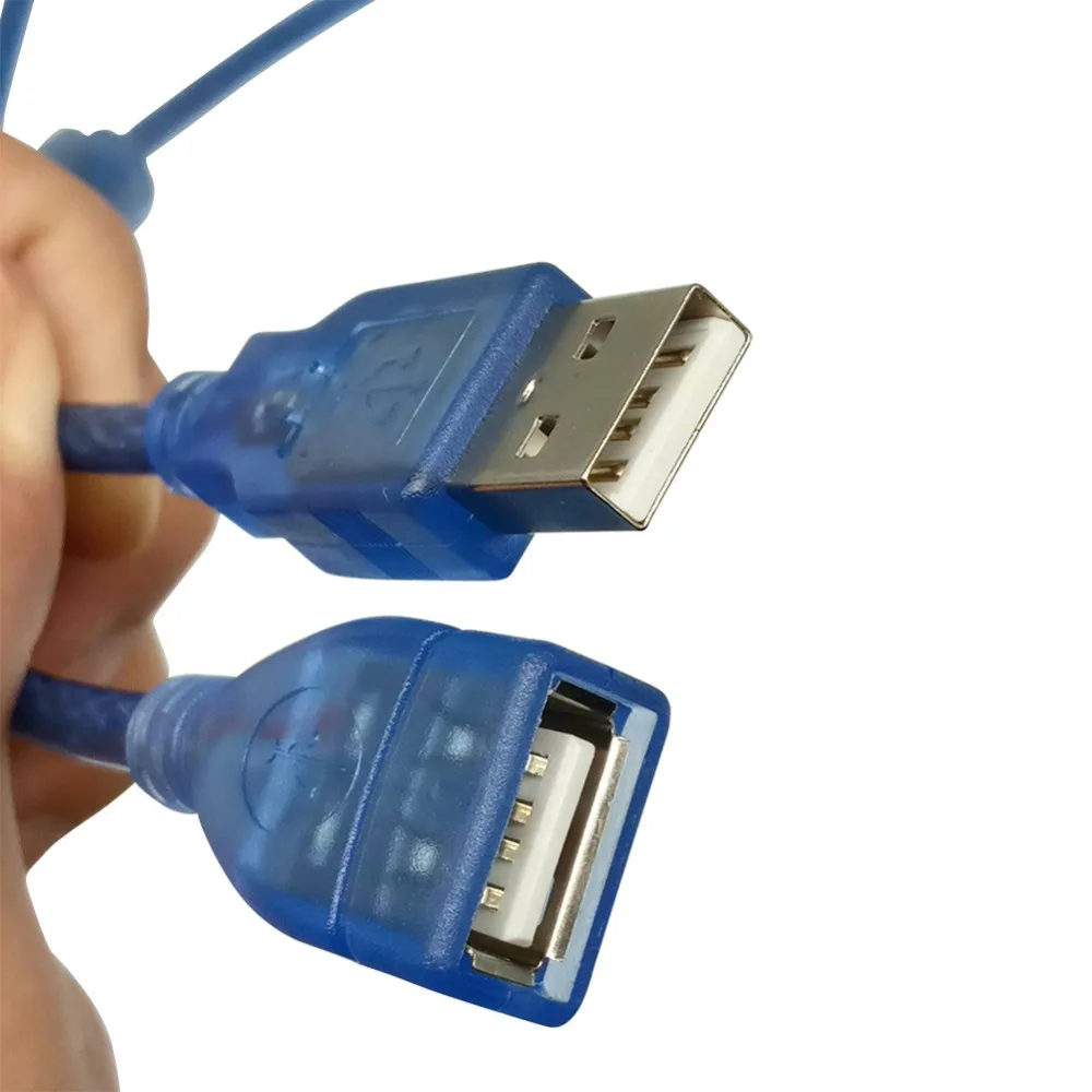 EMK USB Удлинительный Кабель 2 0 мужчин и женщин адаптер быстрая скорость шнур для ПК