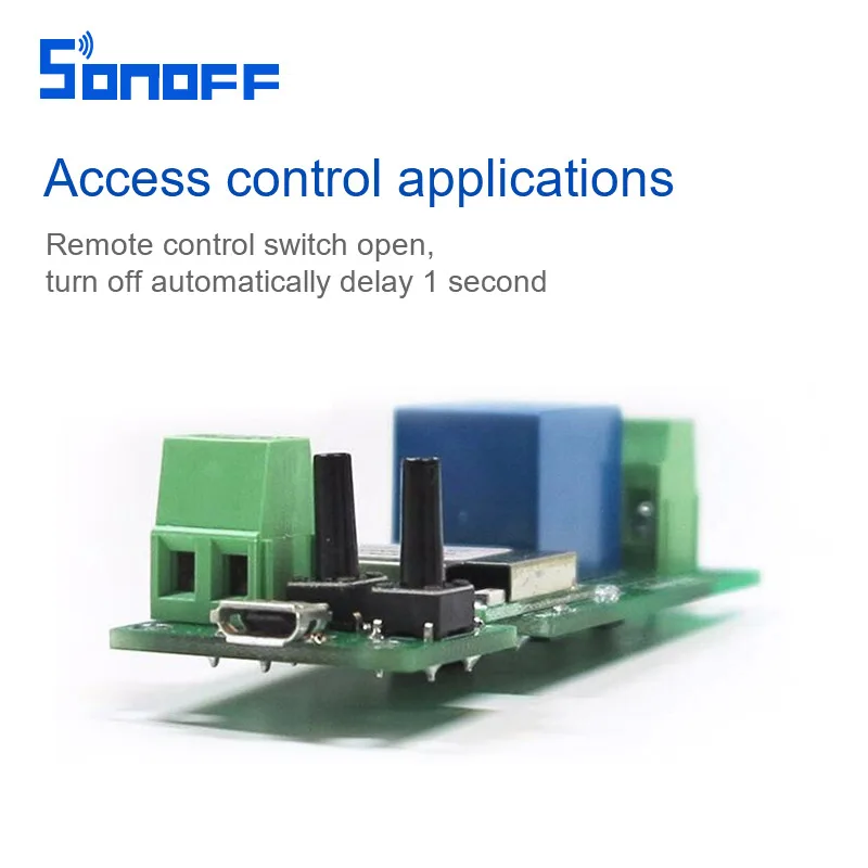 Беспроводной пульт дистанционного управления Sonoff универсальный модуль 1ch DC 5 В 12
