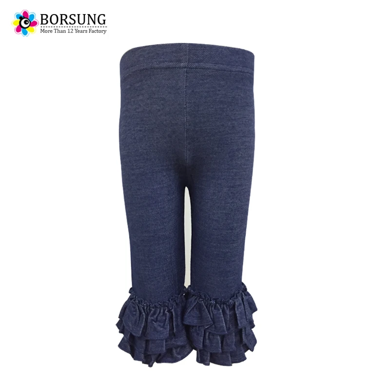 Children Knit Girls Leggings Summer Baby Girls Capris Length Pants Blue Cotton Soft Ruffle Toddler Girls Leggings Kids Trousers Children Knit Girls Leggings Summer Baby Girls Capris Length Pants Blue Cotton Soft Ruffle Toddler Girls Leggings Kids Trousers