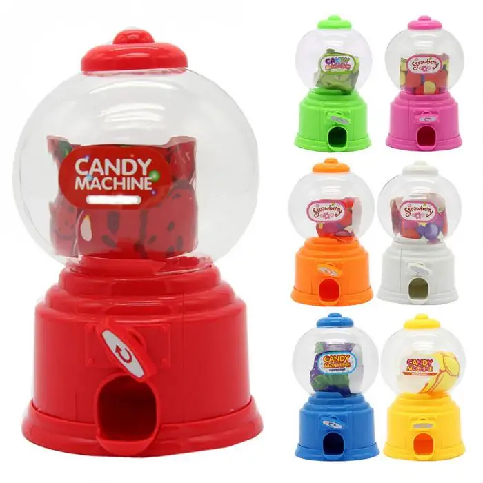 Милая Мини машина для конфет диспенсер для монет детские игрушки Детский подарок Диспенсер Коробка бутылка