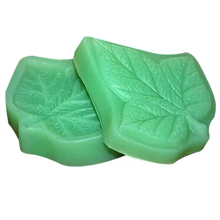 

1pair leaf Press mold sugar craft tool flower leaves silicone cake mold cake decorating resin mould polymer clay molds T0002YZ23