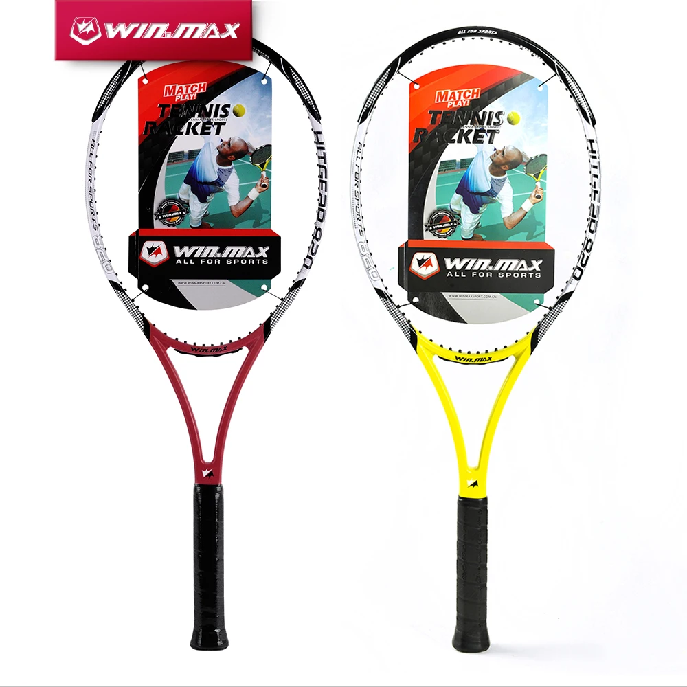 Winmax 2019 New Carbon Fiber Tennis Racket, Carbon Graphite Tennis