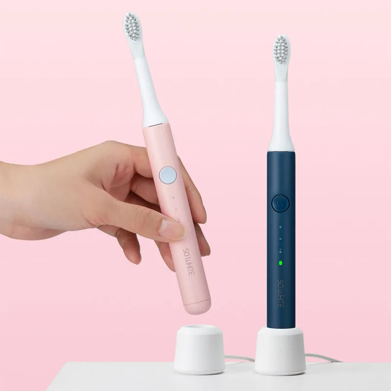 Новейшая Xiaomi Mijia SO WHITE Sonic электрическая зубная щетка IPX7 Водонепроницаемая